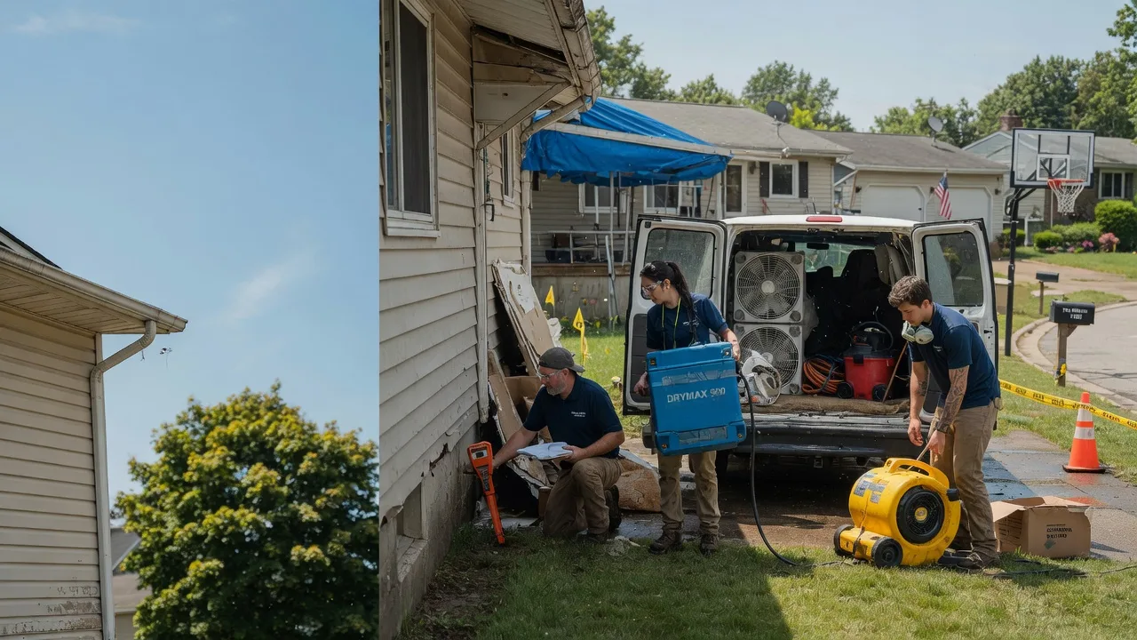 Ceiling Leak Cleanup in Junction City, WI near me